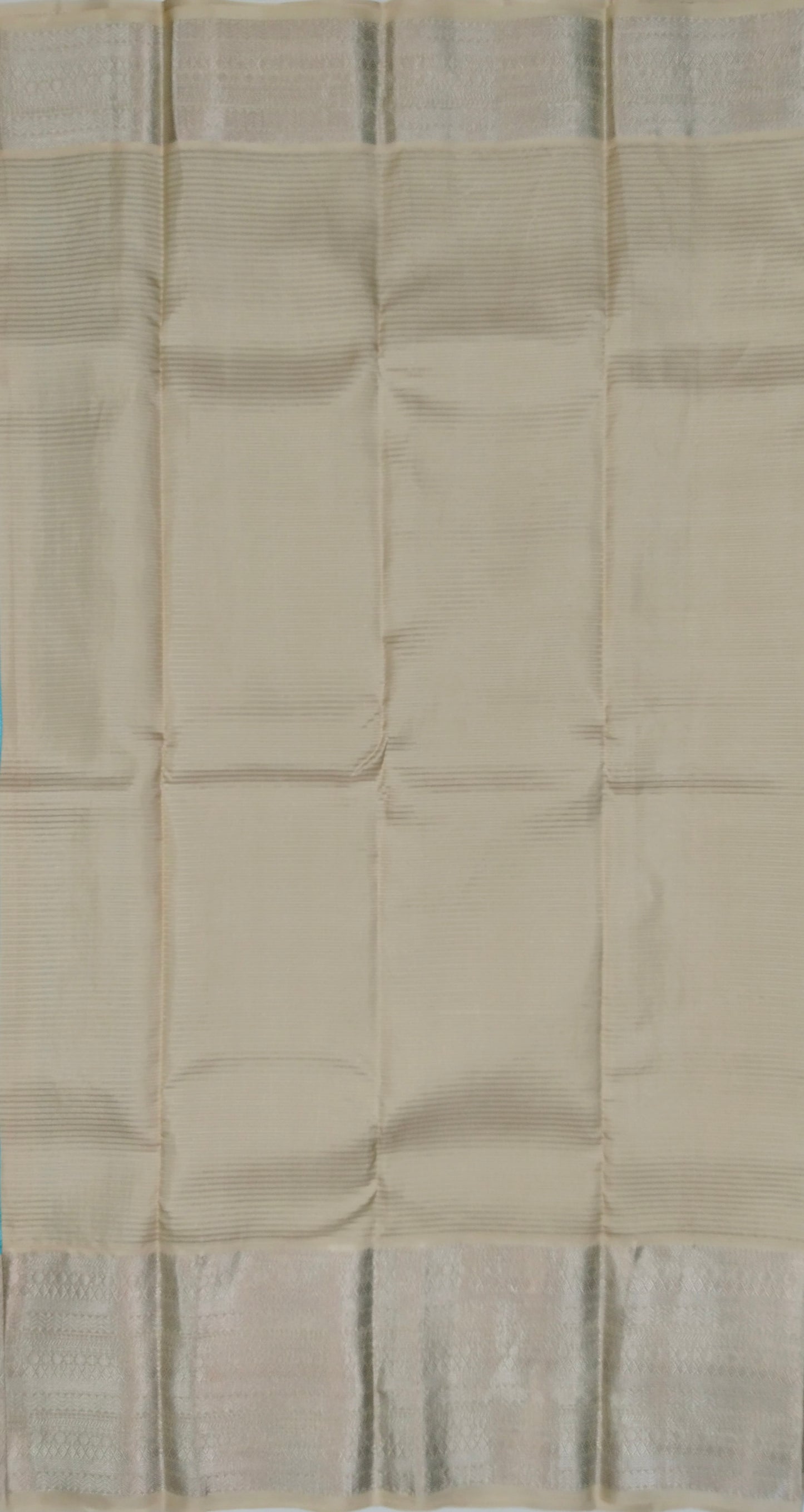 Pure handloom kancheepuram silk saree with small checks design and contrast blouse and rich pallu and border-veena silk