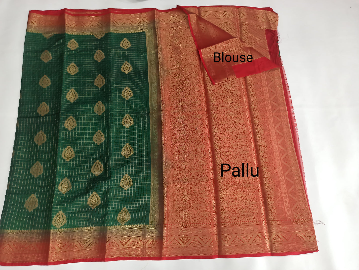Semi Silk Crepe Saree with Elegant Zari Border | Festival Wear | Veena Silk